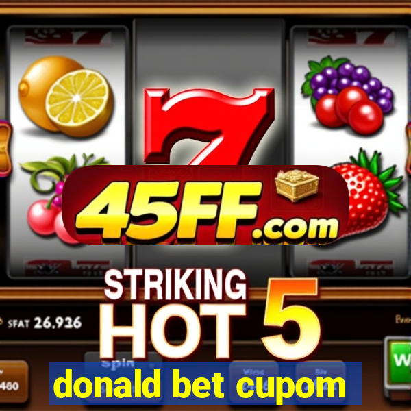 donald bet cupom